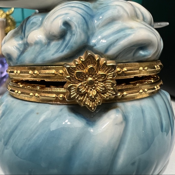 San Francisco Music Box Company Double Dolphin Musical Box/Trinket - Picture 4 of 9